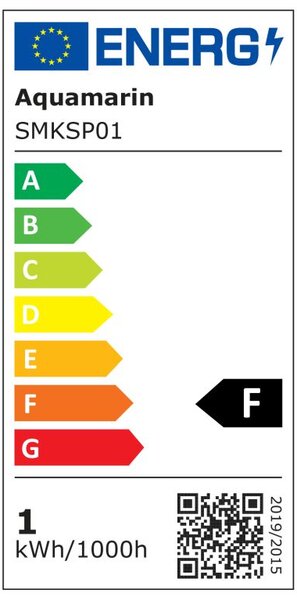 Aquamarin Kúpeľňové LED zrkadlo Hollywood 58 x 43 cm