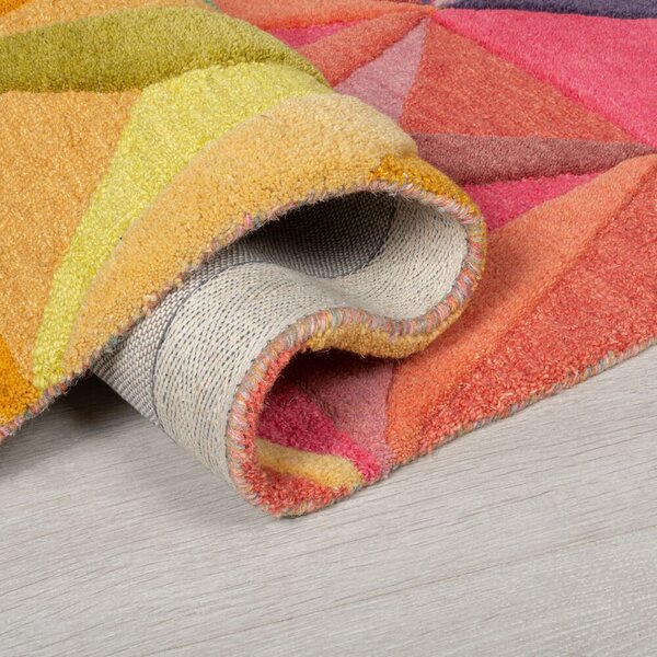 Flair Rugs , Ručne všívaný behúň Illusion Reverie Multi, 60x230, viacfarebná, chodba / predsieň