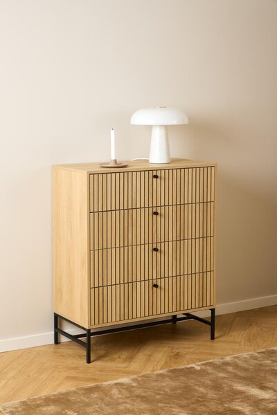 Actona Komoda Albany 80 cm dub prírodný