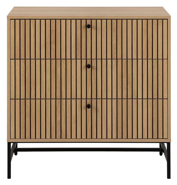 Actona Komoda Albany 80 cm dub prírodný II