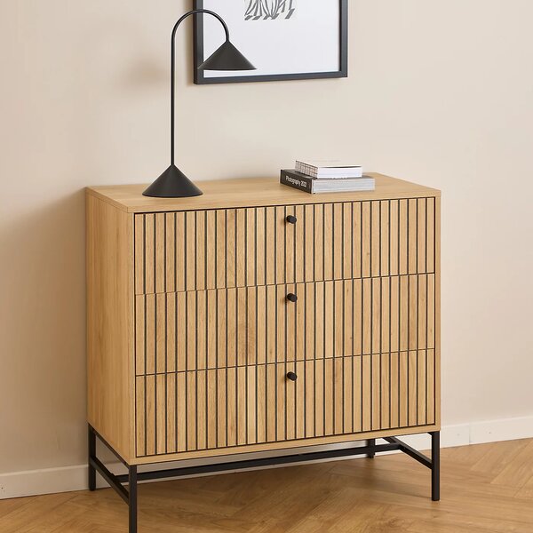 Actona Komoda Albany 80 cm dub prírodný II