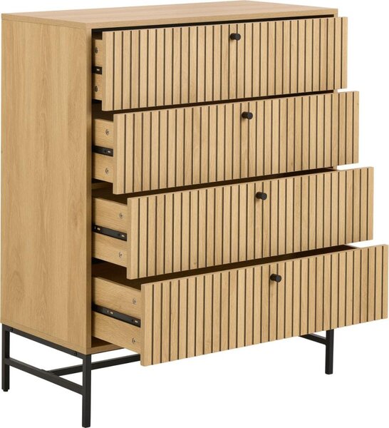 Actona Komoda Albany 80 cm dub prírodný