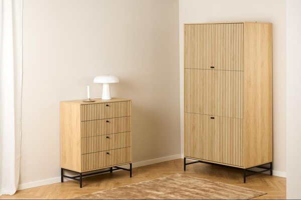 Actona Komoda Albany 80 cm dub prírodný