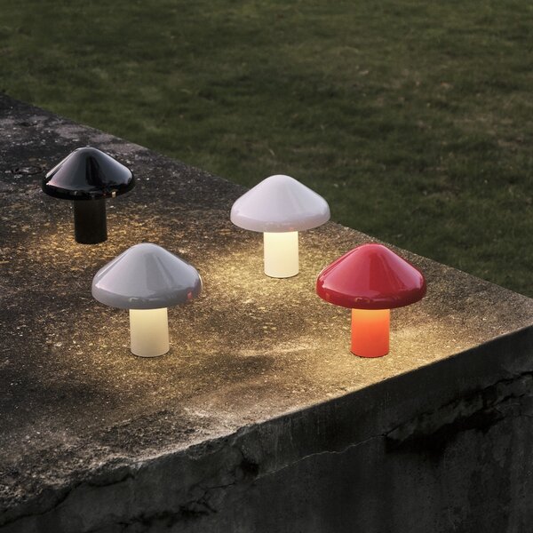Prenosná lampa Pao Portable, Soft Black – HAY