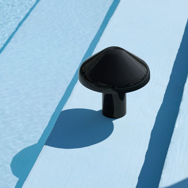Prenosná lampa Pao Portable, Soft Black – HAY