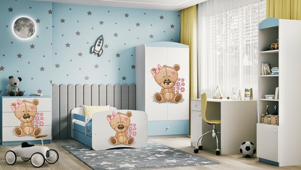 Kocot kids Komoda Babydreams 80 cm medvedík modrá