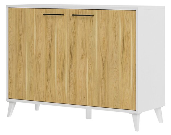 Szynaka Komoda Barris 44 110 cm orech americký/biela