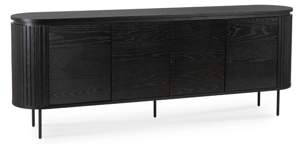 Vivaldi Komoda Beck 200 cm čierna
