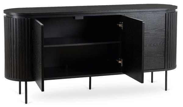 Vivaldi Komoda Beck 160 cm čierna