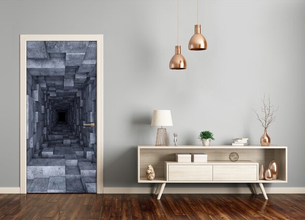 Samolepiace fototapety na dvere tunel 95x205 cm