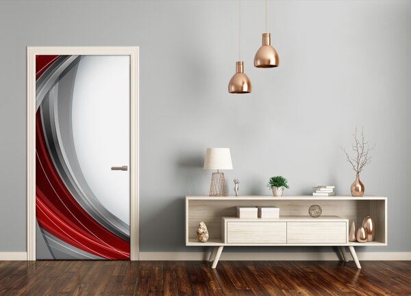 Samolepiace fototapety na dvere vlny pozadia 95x205 cm