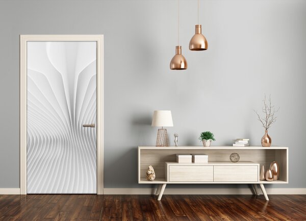 Samolepiace fototapety na dvere abstrakcie línia 75x205 cm