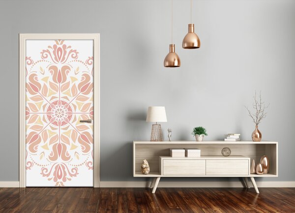 Samolepiace fototapety na dvere orientálny vzor 85x205 cm