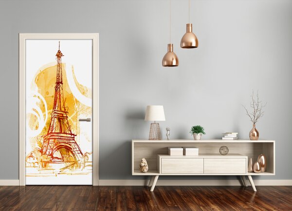Samolepiace fototapety na dvere leto 85x205 cm