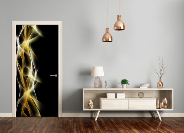 Samolepiace fototapety na dvere abstrakcie svetla 85x205 cm
