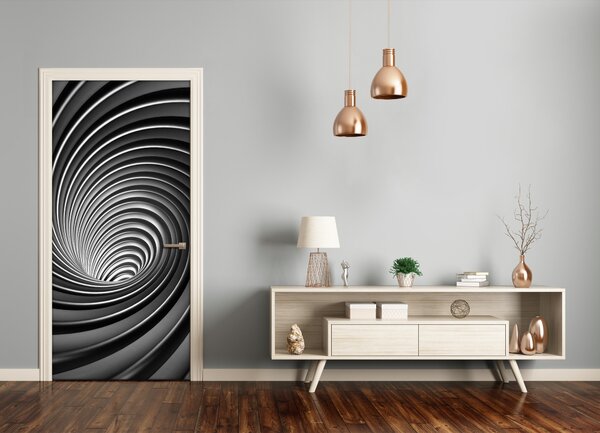 Samolepiace fototapety na dvere abstrakcie vír 85x205 cm