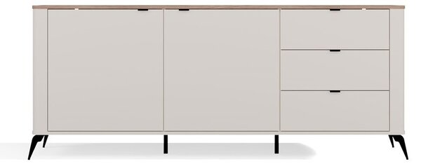 TP Living Komoda CORDOBA 2D3S kašmír/dub Castello