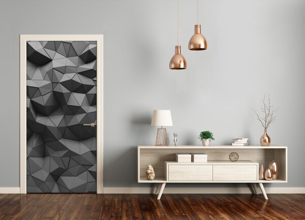 Samolepiace fototapety na dvere abstrakcie 3D 85x205 cm