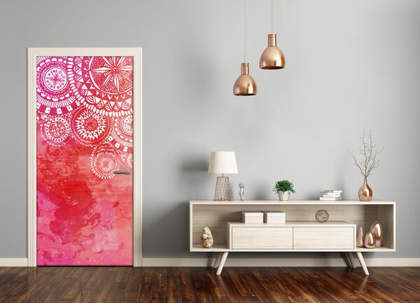 Samolepiace fototapety na dvere ornamenty 85x205 cm