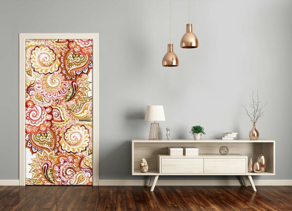 Samolepiace fototapety na dvere ornamenty 75x205 cm