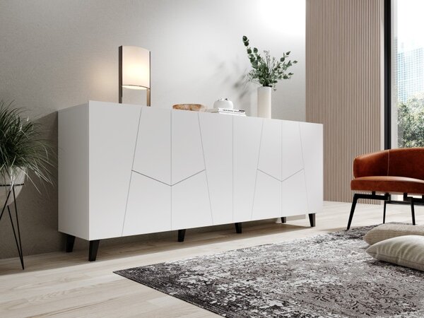 HALMAR Komoda Etna 200 cm biela