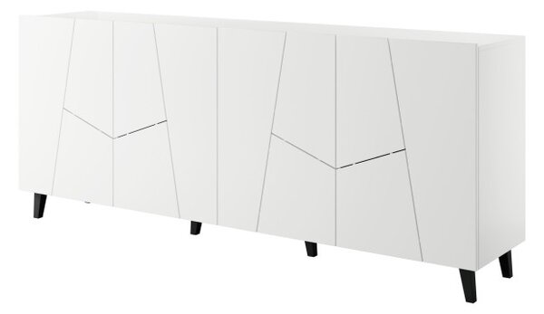 HALMAR Komoda Etna 200 cm biela