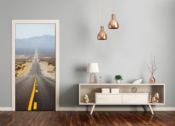 Fototapeta samolepiace na dvere cesta 95x205 cm