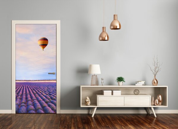 Fototapeta samolepiace na dvere Pola Lawenda 95x205 cm