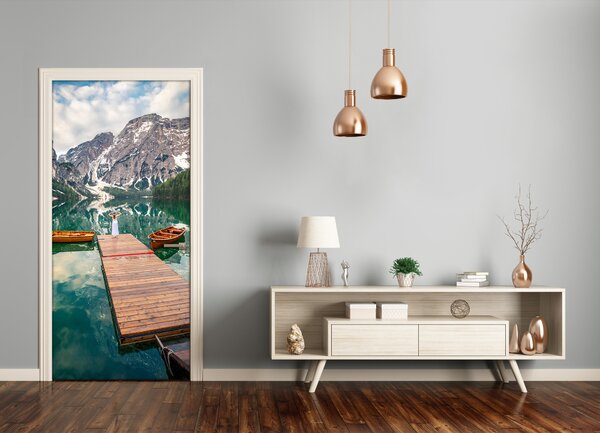 Fototapeta samolepiace na dvere hory 85x205 cm