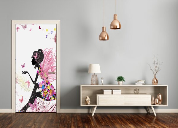 Samolepiace fototapety na dvere dobrá víla 75x205 cm