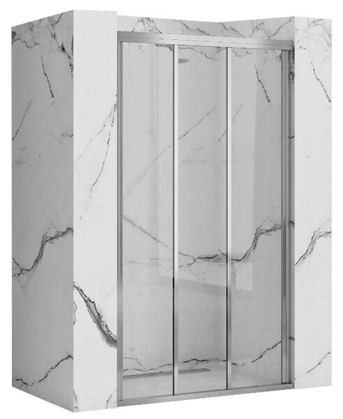Rea - ALEX posuvné sprchové dvere - chróm, 100 x 190 cm, REA-K0546