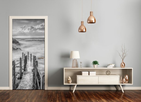 Fototapeta na dvere samolepiace Chodník nad morom 95x205 cm