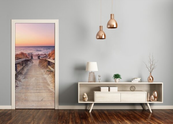 Fototapeta na dvere samolepiace Chodník na pláž 85x205 cm