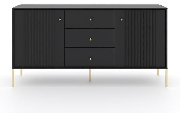 Vivaldi Komoda Iseo II 154,5 cm čierna