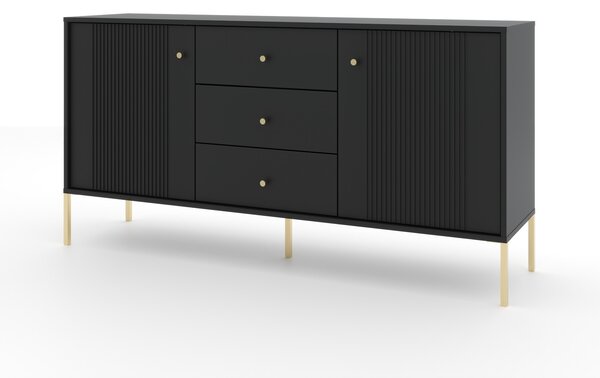 Vivaldi Komoda Iseo II 154,5 cm čierna