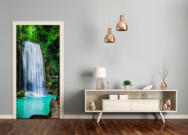 Fototapeta na dvere samolepiace vodopád 75x205 cm