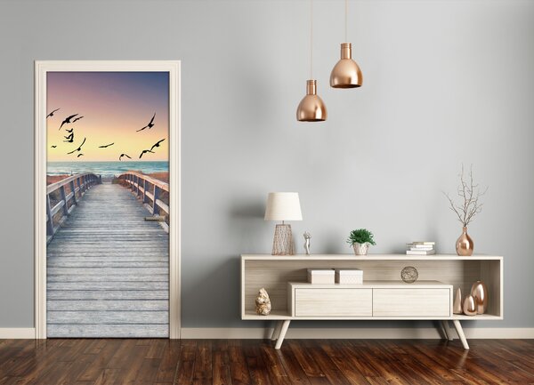 Fototapeta na dvere samolepiace Chodník na pláž 95x205 cm