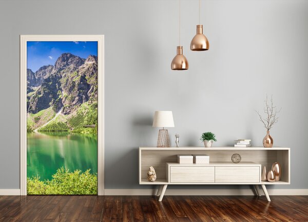 Fototapeta na dvere samolepiace Morské oko Tatry 85x205 cm