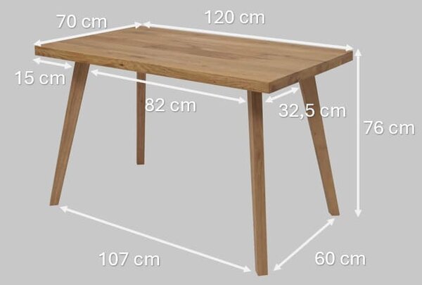 Malý jedálenský set Rio-Mia biela