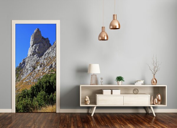 Fototapeta na dvere malý Giewont Tatry 95x205 cm