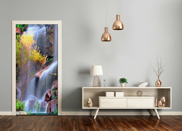 Fototapeta na dvere vodopád 95x205 cm