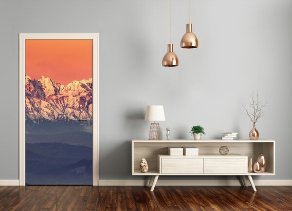 Fototapeta na dvere samolepiace Panorama Tatry 95x205 cm