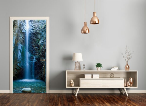 Fototapeta na dvere vodopád 85x205 cm