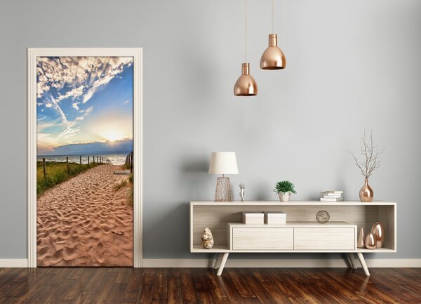 Fototapeta na dvere Chodník na pláž 95x205 cm