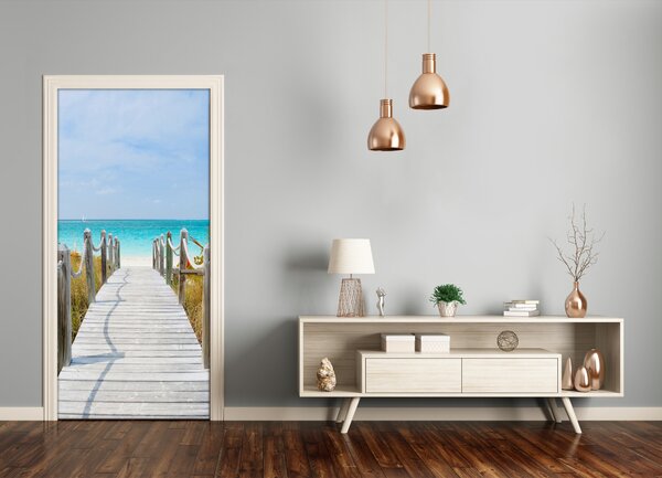 Fototapeta na dvere Chodník na pláž 85x205 cm