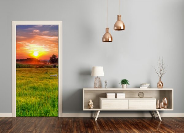 Fototapeta na dvere západ slnka 95x205 cm