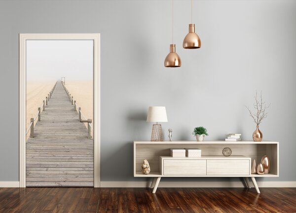 Fototapeta na dvere stezska na pláži 85x205 cm