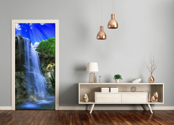 Fototapeta na dvere vodopád 85x205 cm