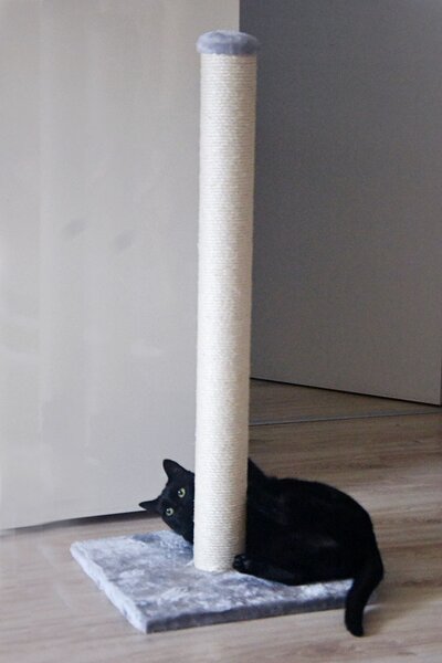 Škrabací stĺpik Anzio sivá 90cm, Nobby, Výber Kupujem pre útulkáčov