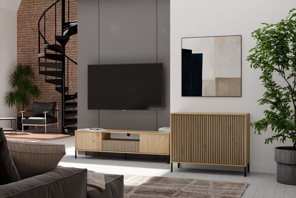 TP Living Komoda Kamaro 2D Slim 103 cm dub Artisan